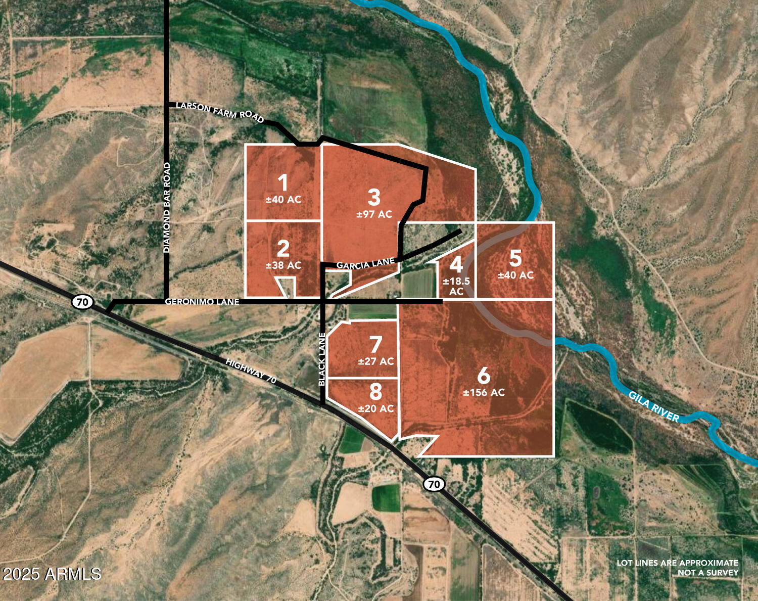 436acres E 70 Highway -, Fort Thomas, AZ 85536