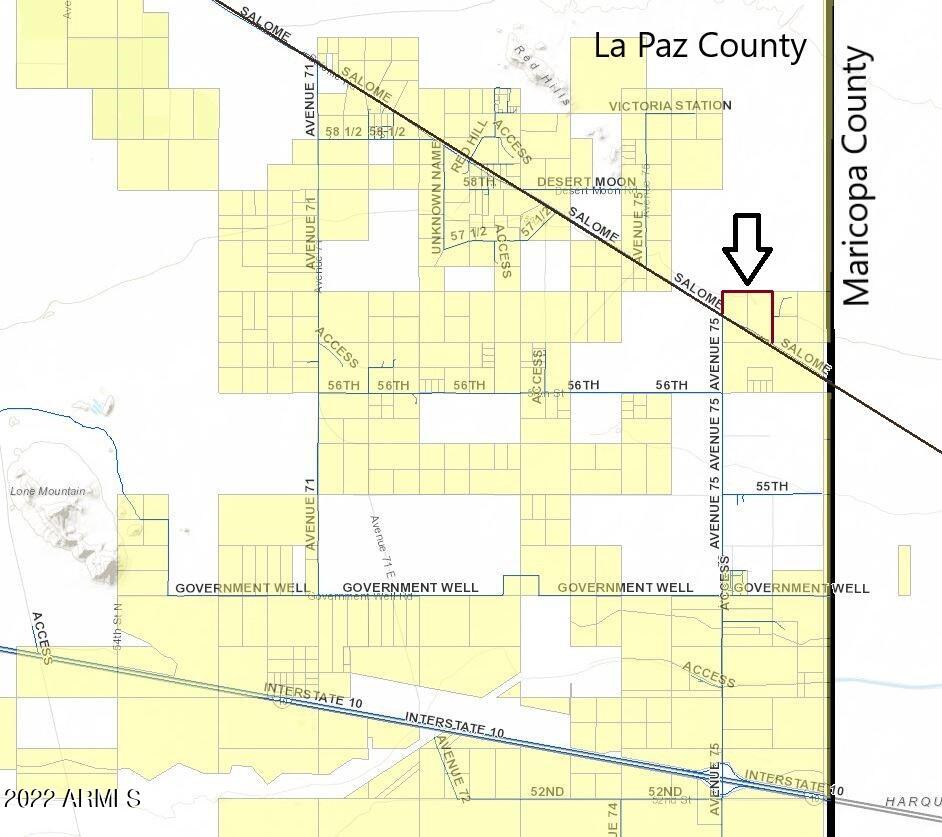 75E and Salome Road -, Salome, AZ 85348
