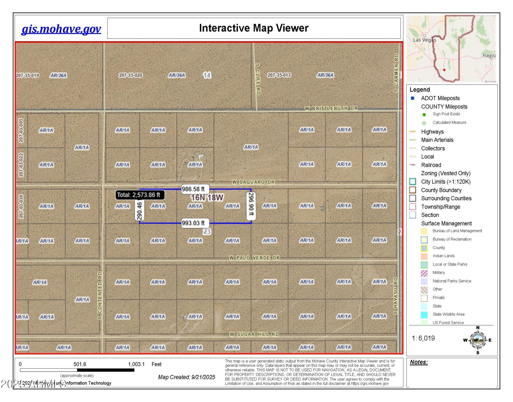 000XX Saguaro Road 42, Yucca, AZ 86438