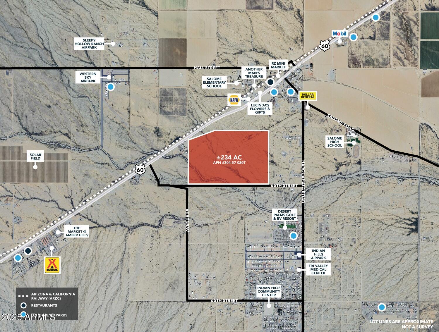 234 acres Avenue B -, Salome, AZ 85348