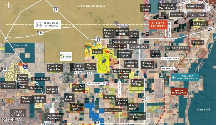 00000000 E HIGHWAY 287 -, Coolidge, AZ 85128