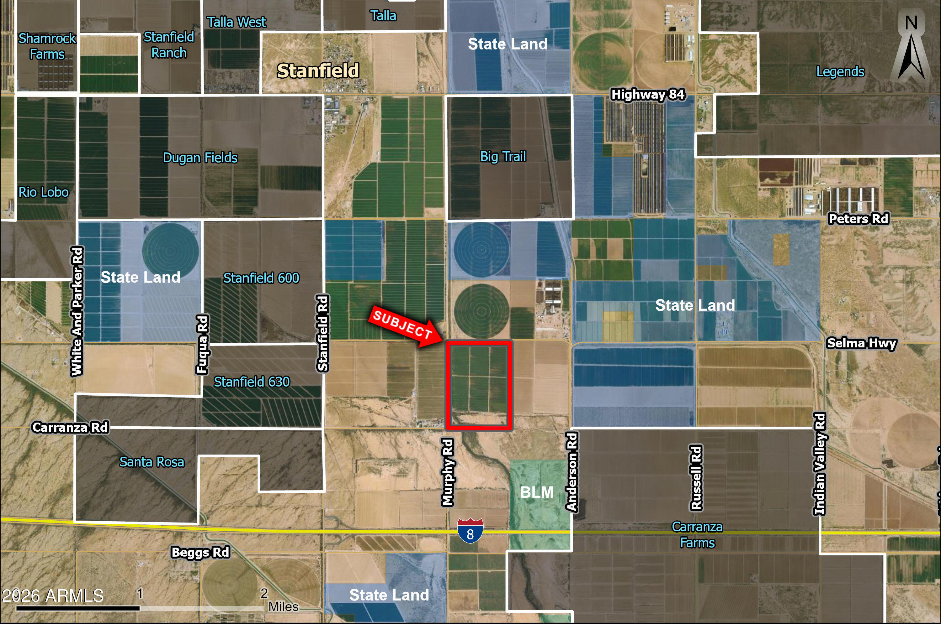 0 W Selma Highway -, Stanfield, AZ 85172