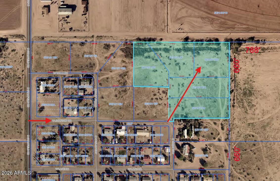 0 W Talla Drive -, Stanfield, AZ 85172