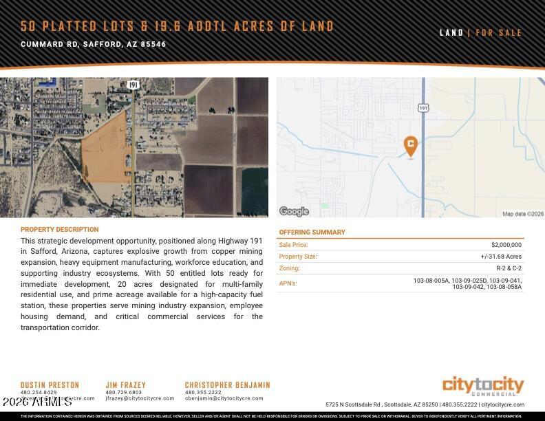 2358 S 1ST Avenue, Safford, AZ 85546