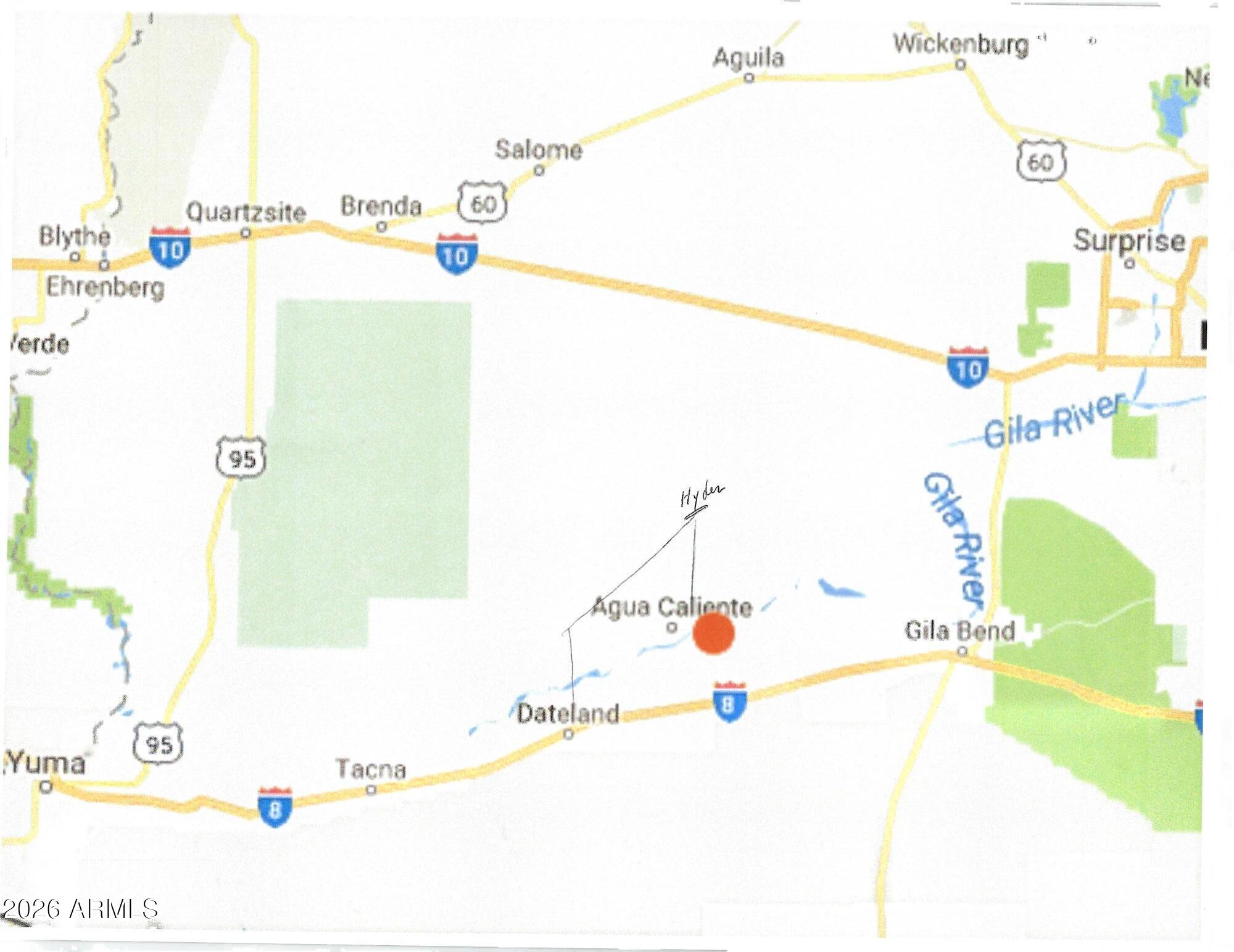 0 N Agua Caliente Road 3, Gila Bend, AZ 85337