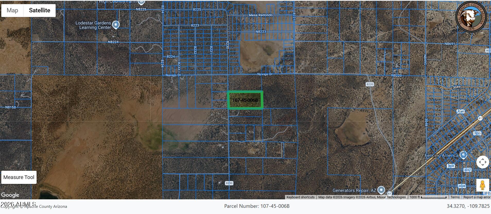 N8333 N Co Rd 8230 -, Concho, AZ 85924