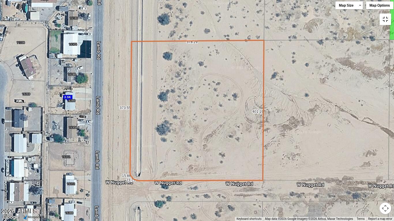 0 W Nugget Road 15, Arizona City, AZ 85123