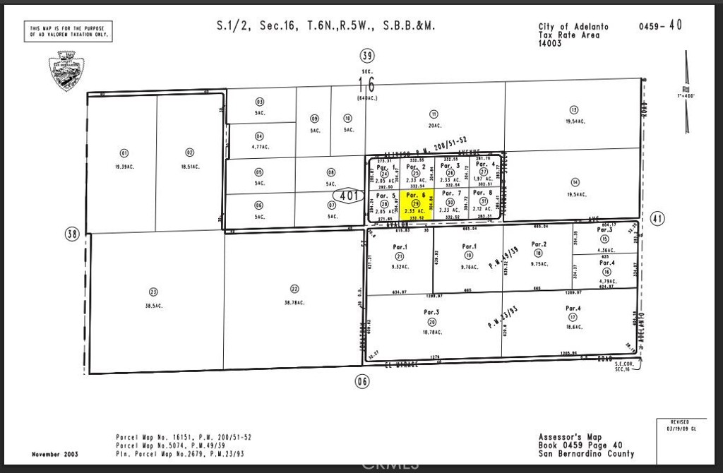 0 Avalon Parcel #0459-401-29 Avenue
