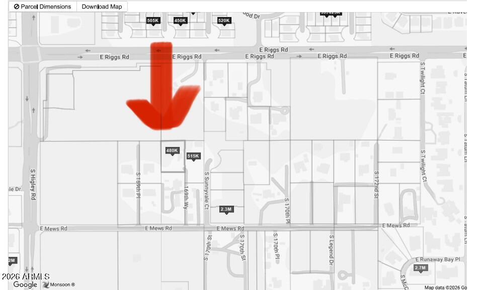 25422 S 169TH Way 0, Queen Creek, AZ 85142