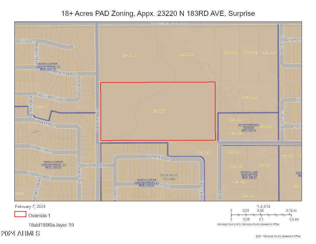 23220 N 183rd Avenue 503-74-002-F, Surprise, AZ 85387