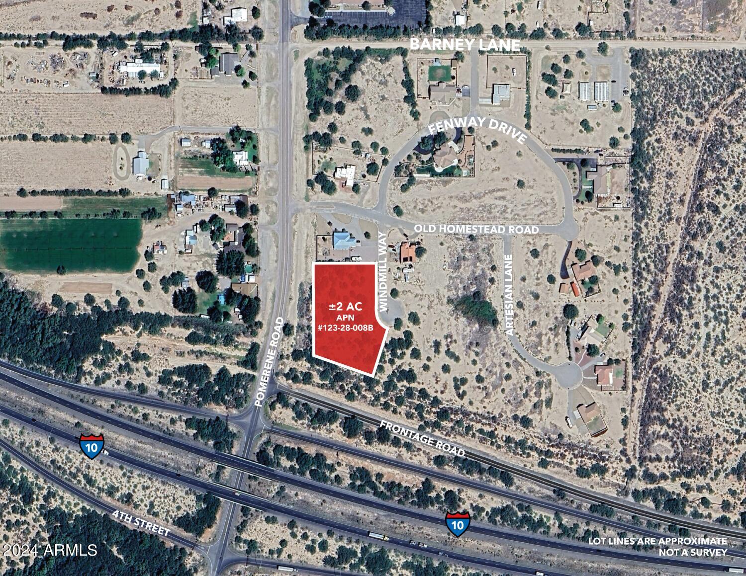 2acres N Pomerene Road -, Benson, AZ 85602