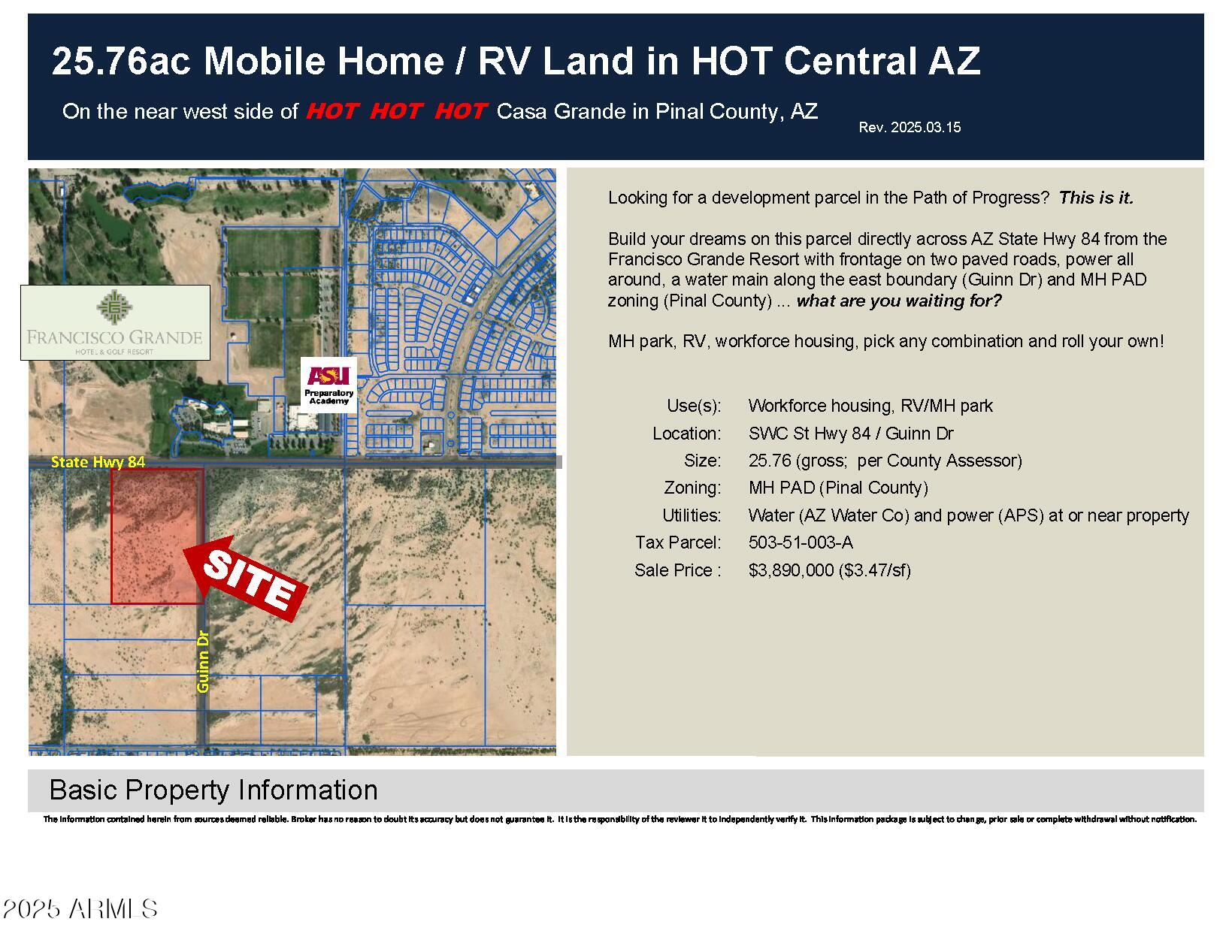 0 W Gila Bend Highway -, Casa Grande, AZ 85193
