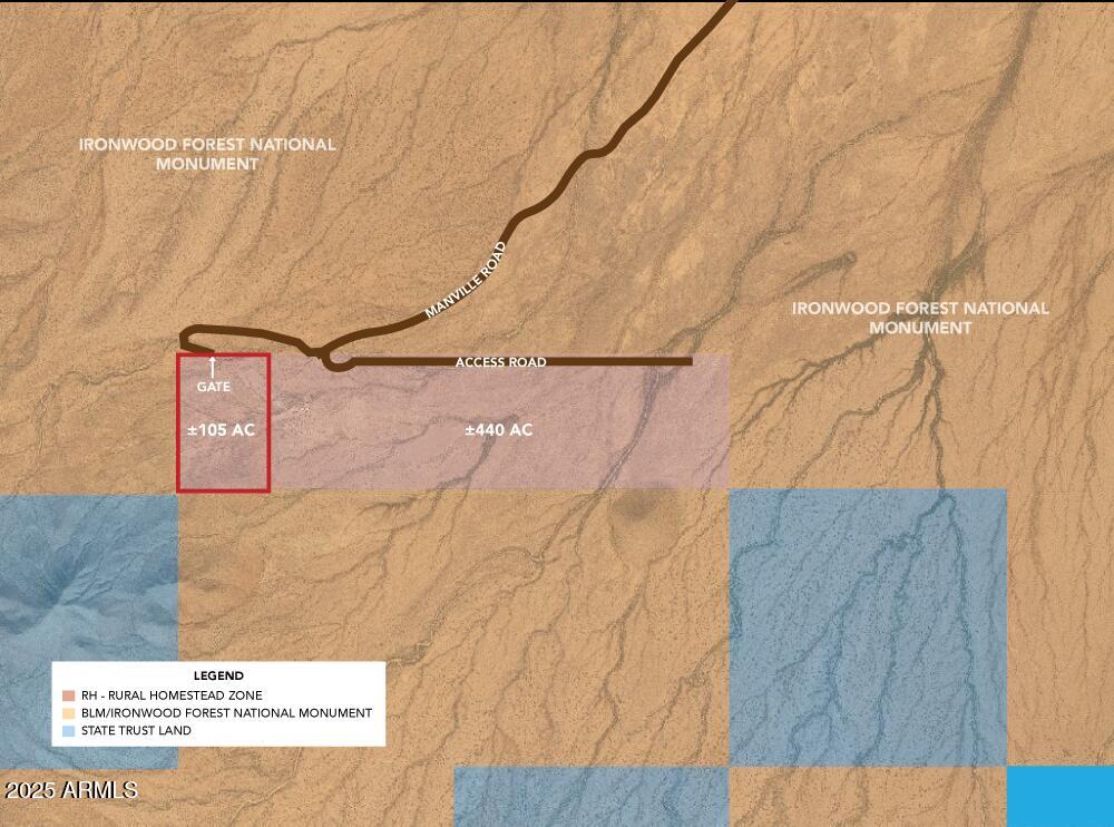 105acres W Manville Road -, Marana, AZ 85653