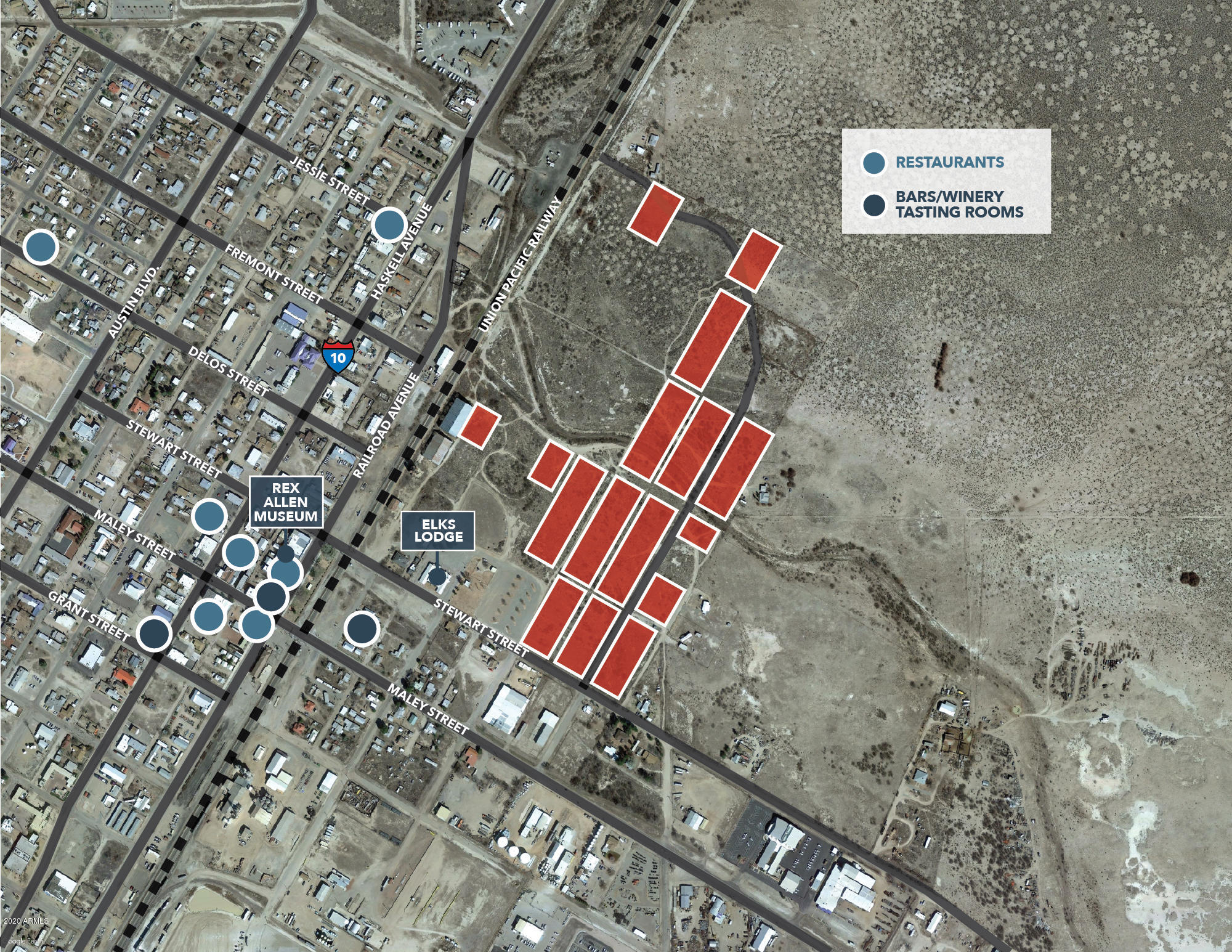 +/-18acres E Stewart Street 117 lots, Willcox, AZ 85643