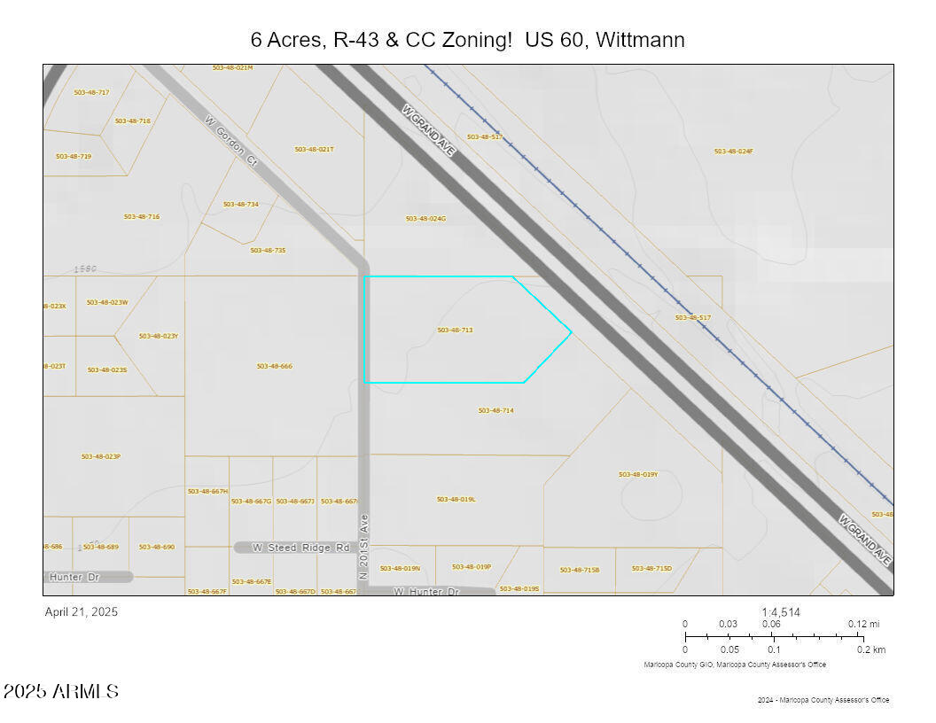29329 N 201st (appx) Avenue -, Wittmann, AZ 85361