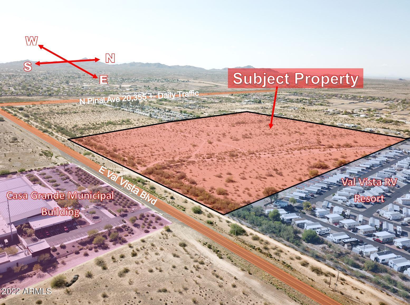 East of Val Vista Blvd & N Pinal Ave -, Casa Grande, AZ 85122