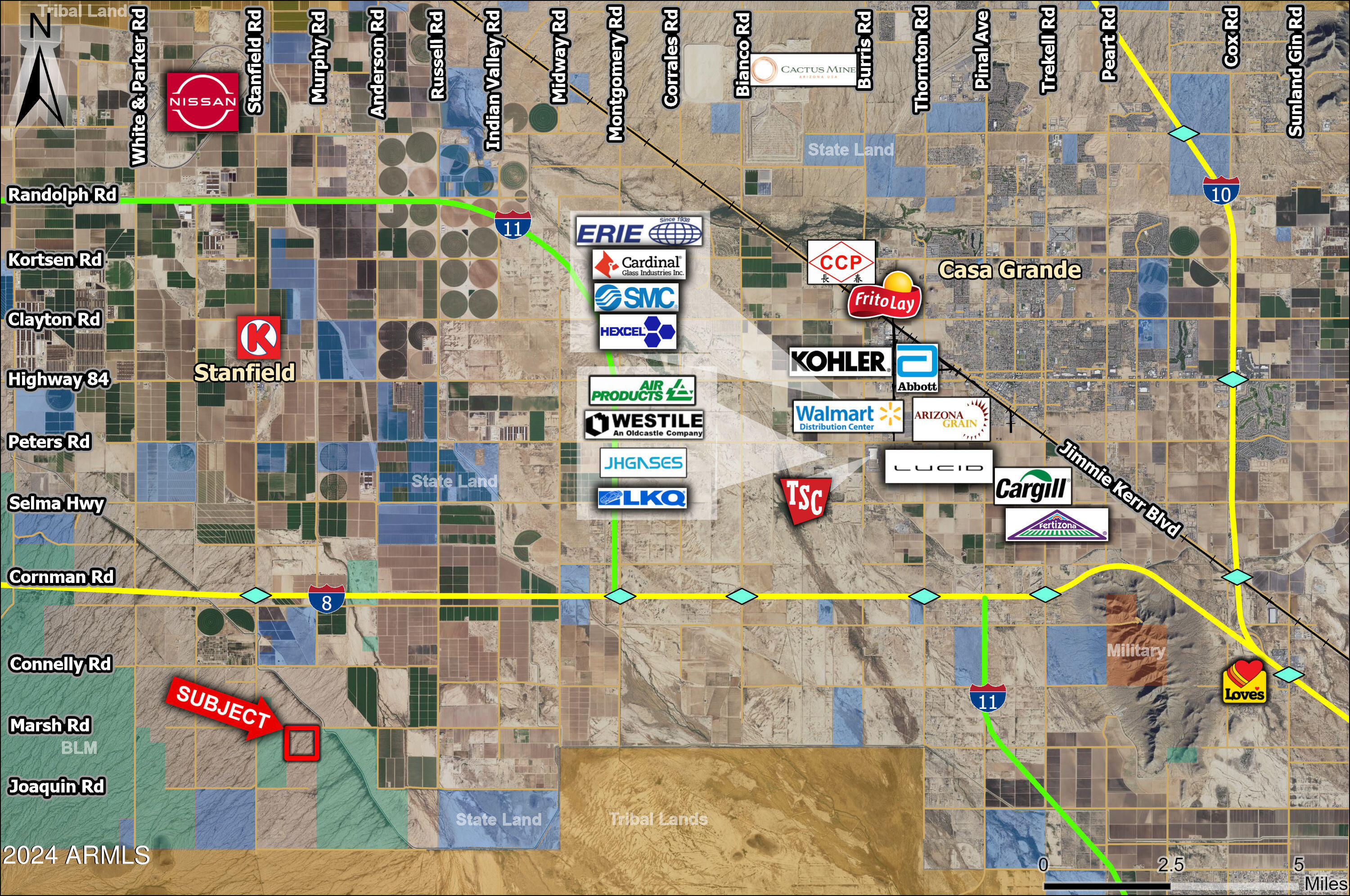 0 E Stanfield Road -, Stanfield, AZ 85172