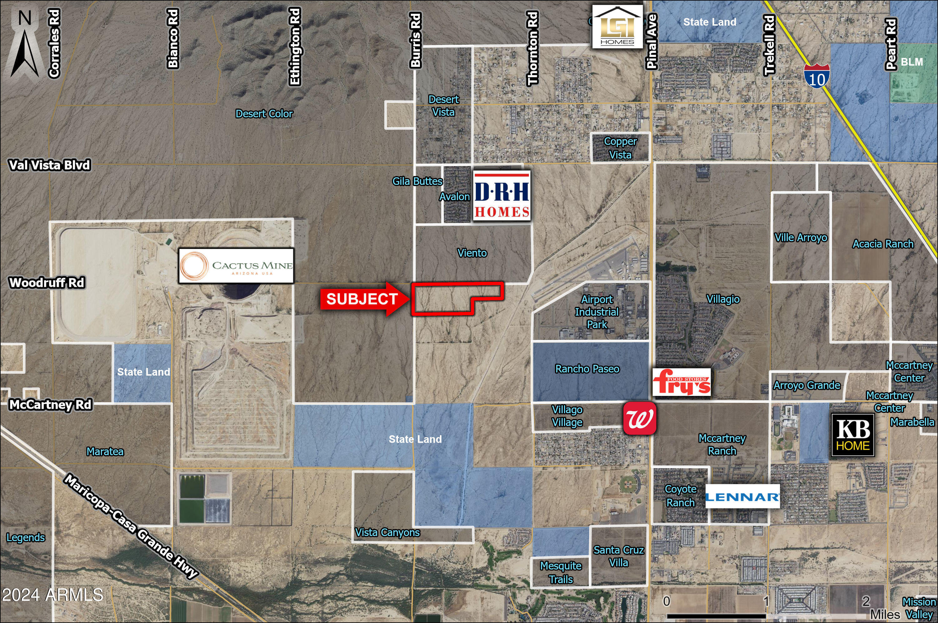 0 N Burris Road -, Casa Grande, AZ 85122