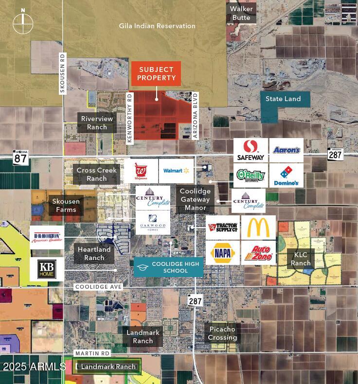 557 E HIGHWAY 287 Road -, Coolidge, AZ 85128