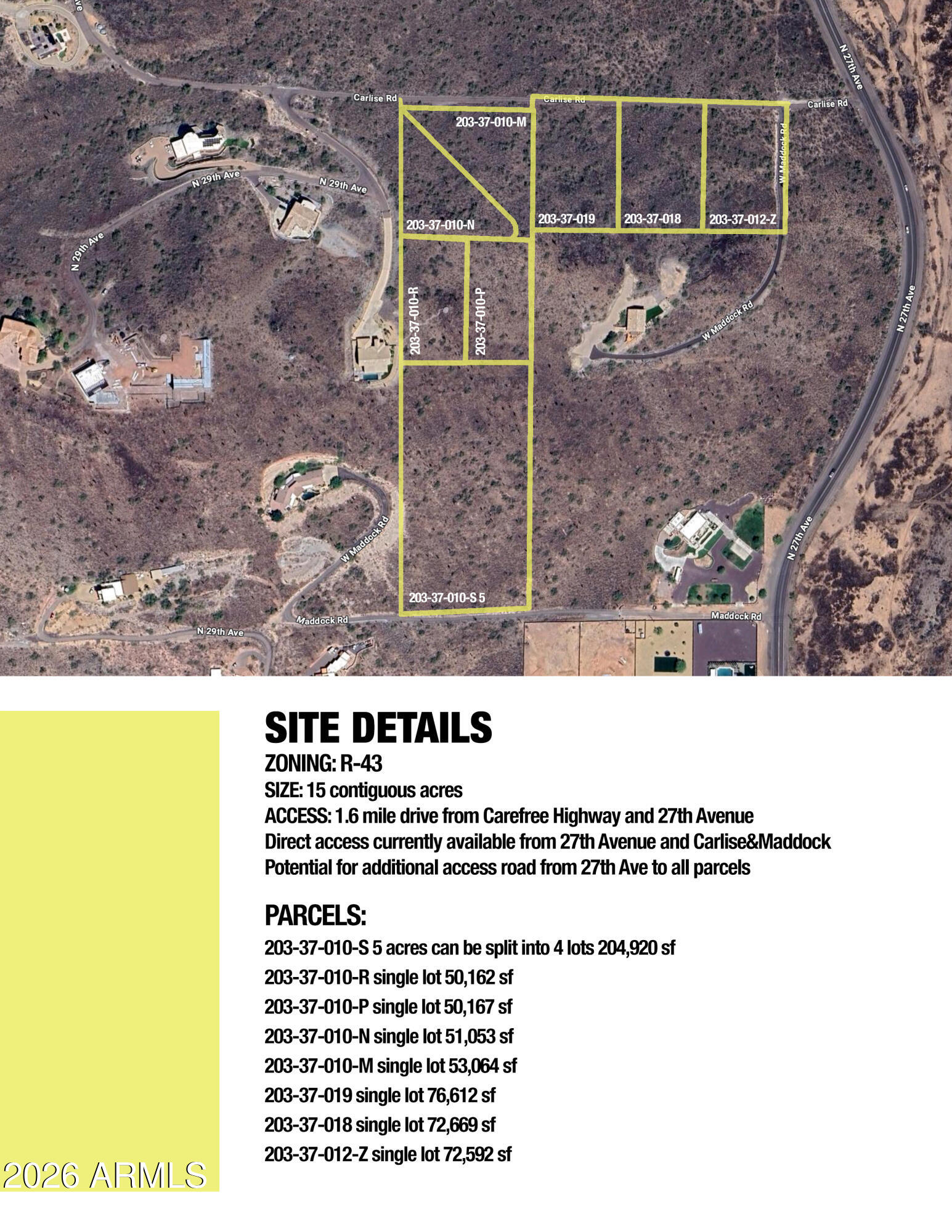 2800 W Carlise Road *, Phoenix, AZ 85086