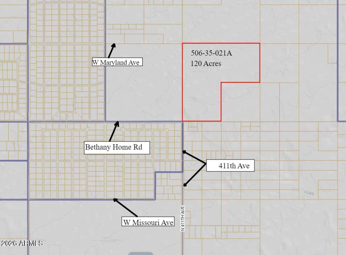 6443 N 411TH Avenue 0, Tonopah, AZ 85354