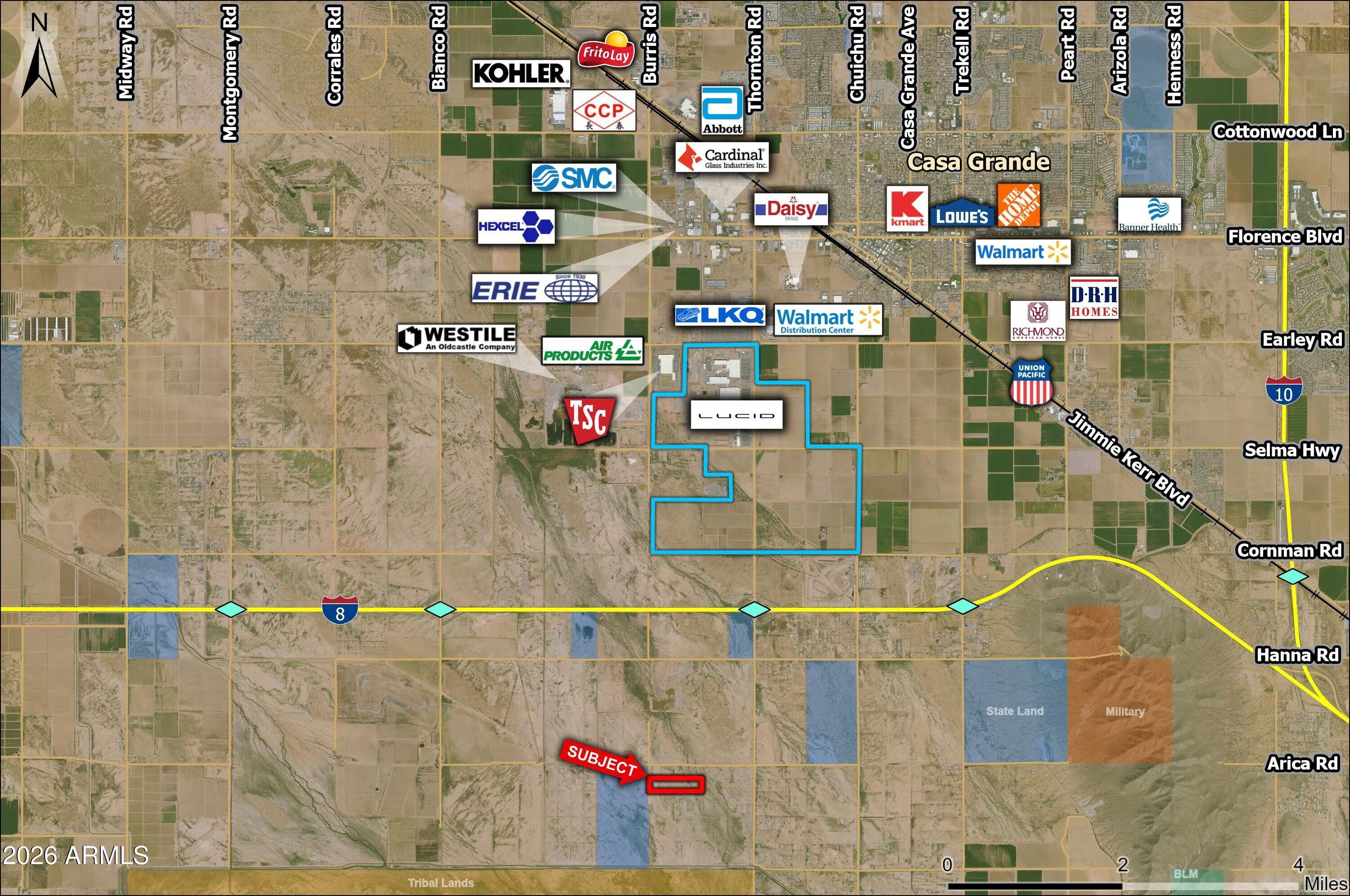 0 S Burris Road -, Casa Grande, AZ 85194