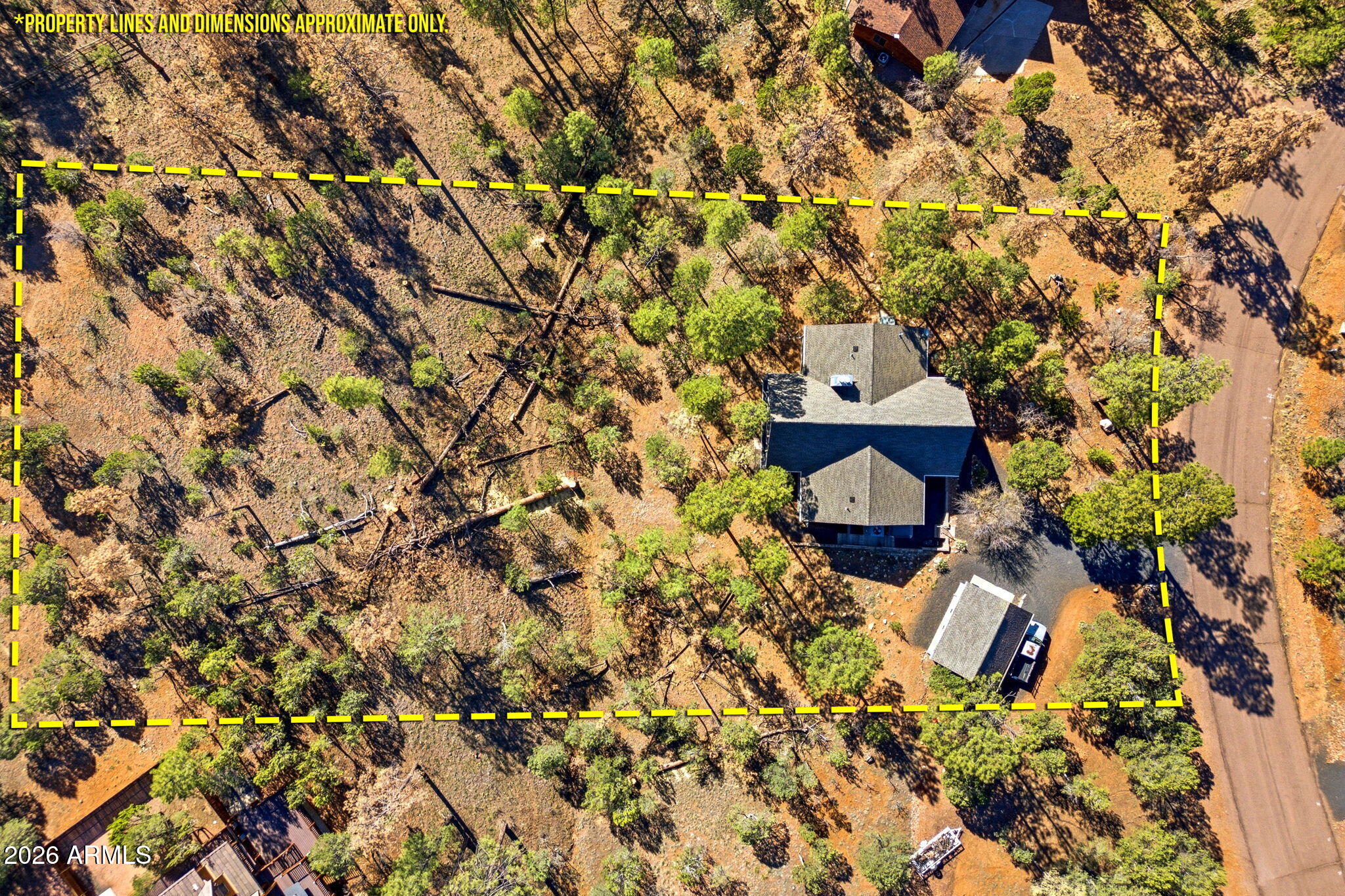 2832 LAZY EIGHT Court, Overgaard, AZ 85933