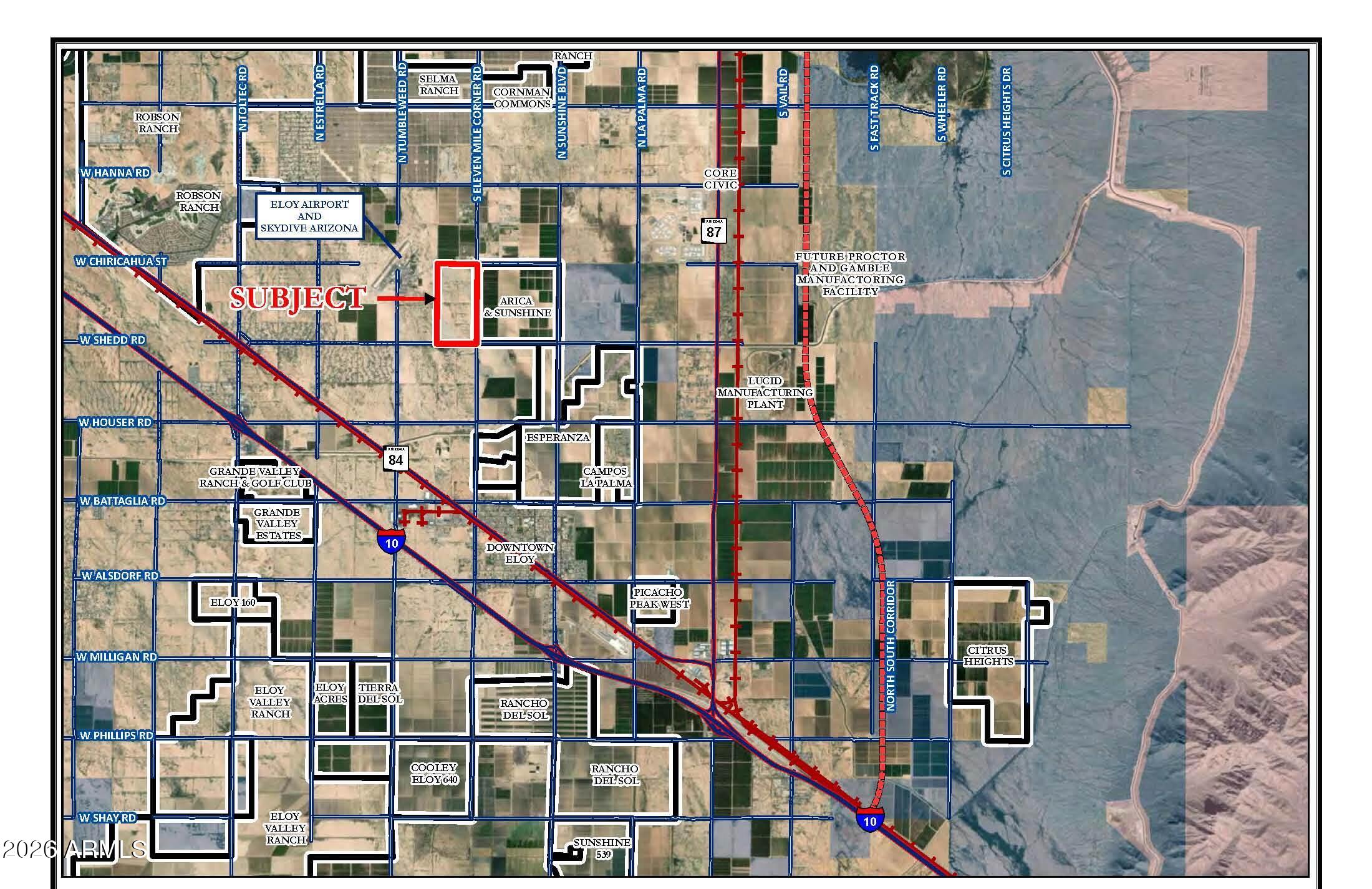 0 N Eleven Mile Corner Road -, Eloy, AZ 85131