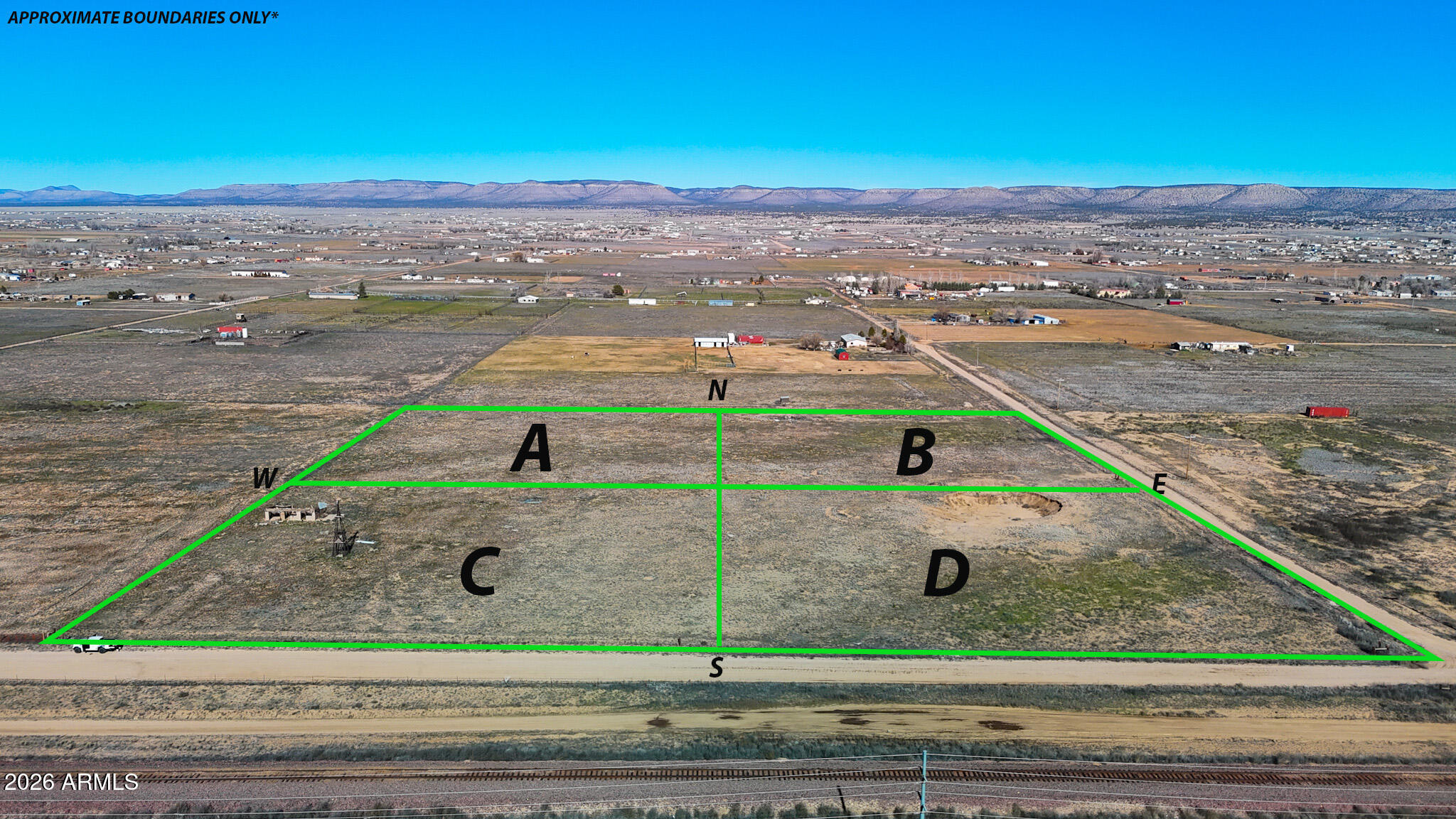 2300 W SANTA FE LOT D (2.5 ACRES) Road -, Paulden, AZ 86334