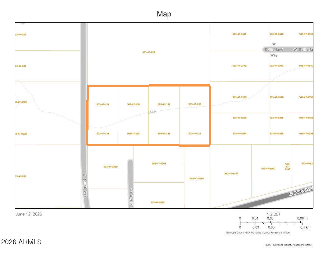 28XXX N 205th (4.5 ACRES) Avenue 4.5 ACRES, Wittmann, AZ 85361