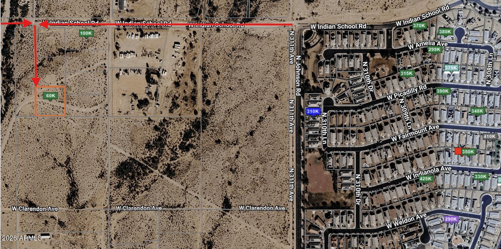 315th & Ave Indian School Road Parcel 4, Tonopah, AZ 85354