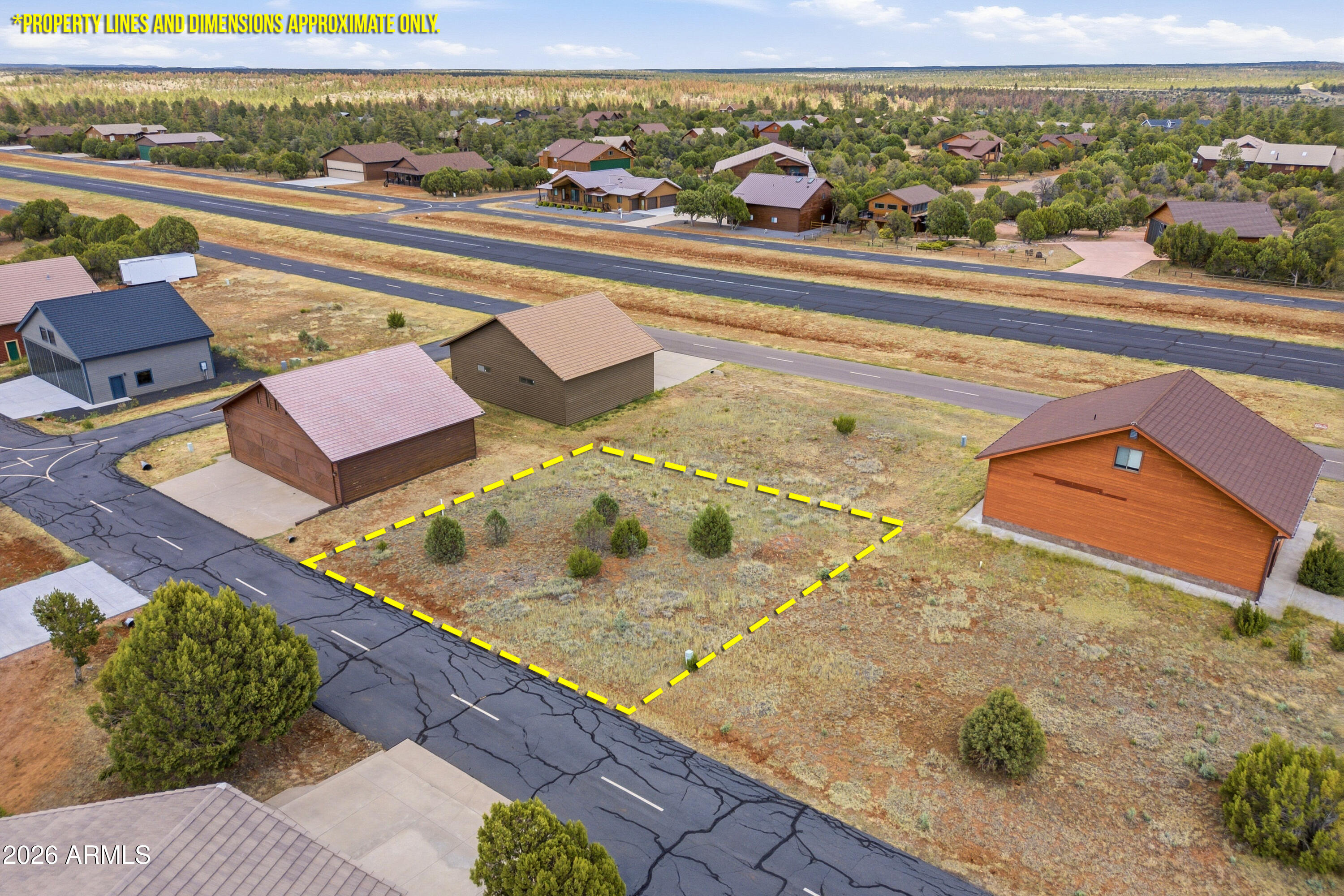 ii Hangar Lot - Mogollon Airpark 228B, Overgaard, AZ 85933