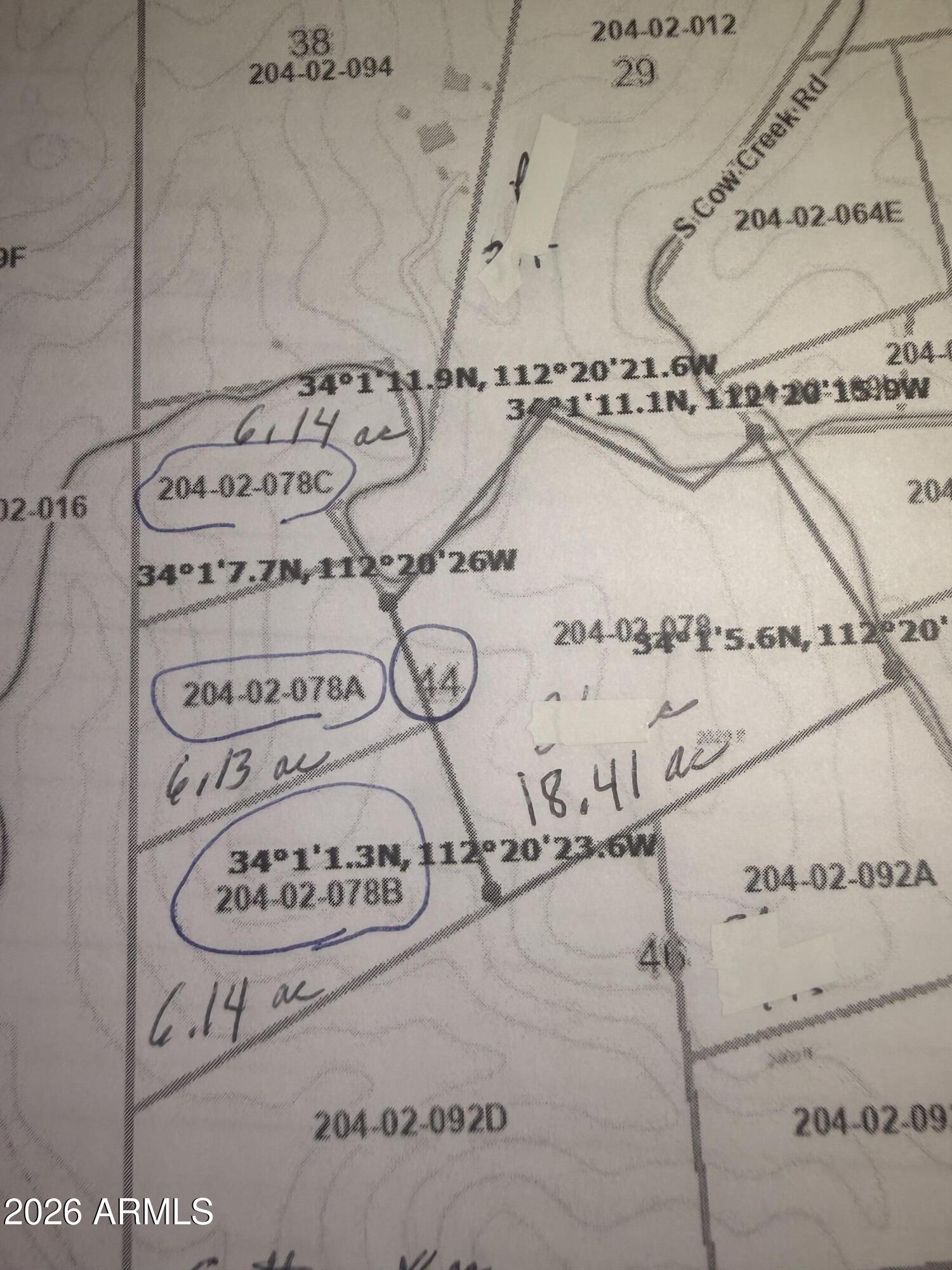 xxx Lake Pleasant / Cow Creek Road Lot 44, Morristown, AZ 85342