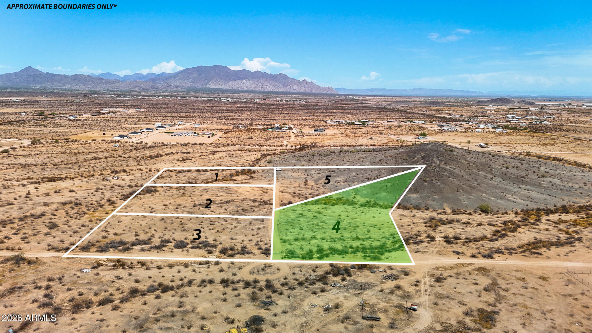 0 W BRAZILWOOD LOT 4 (1.92 ACRES) =, Maricopa, AZ 85139