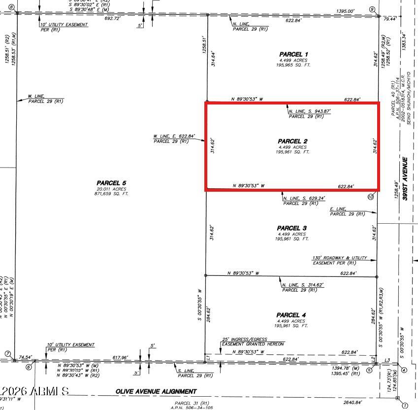 391XX W Olive Avenue Parcel 2, Tonopah, AZ 85354
