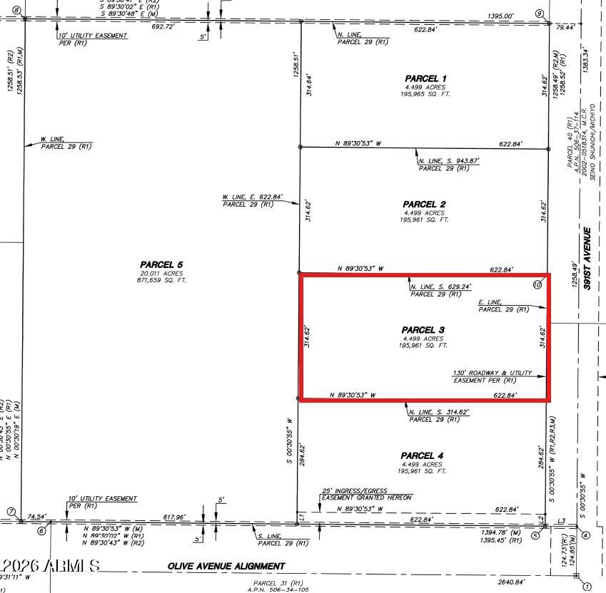 391XX W Olive Avenue Parcel 3, Tonopah, AZ 85354