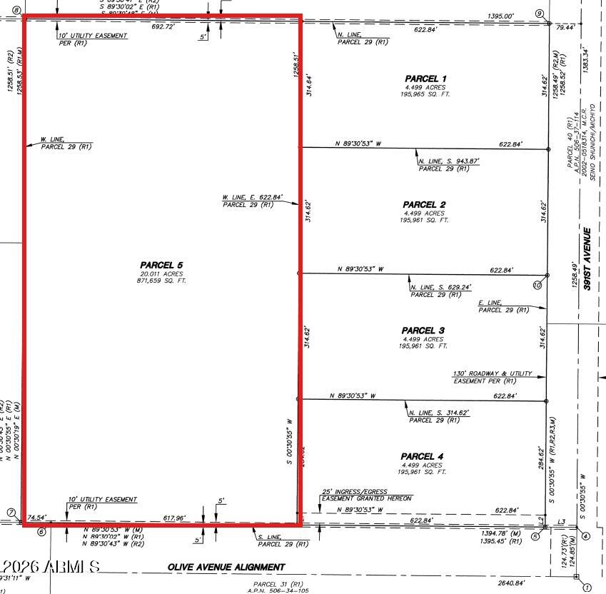 391XX W Olive Avenue Parcel 5, Tonopah, AZ 85354