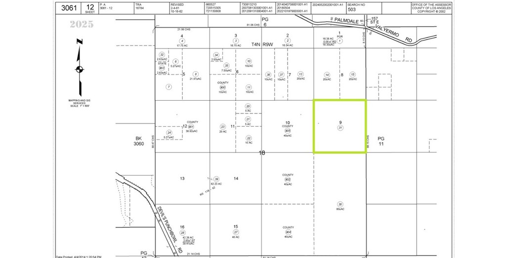 3061012 031 157 Ste/Valyermo Road
