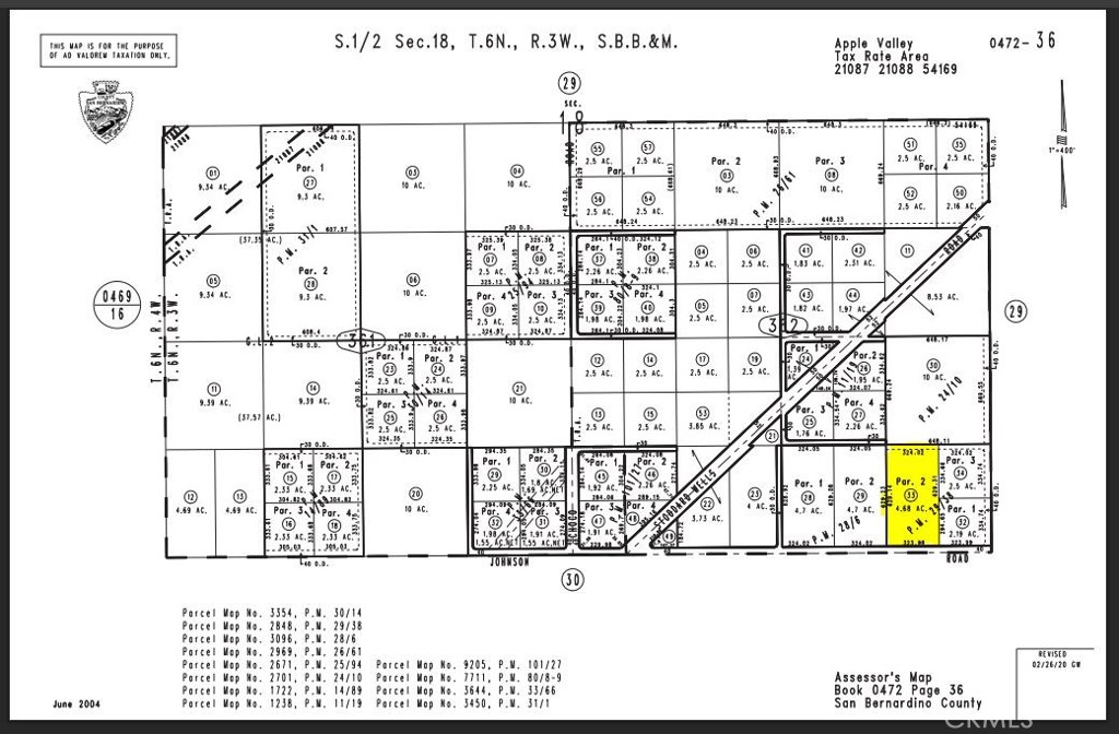 0 Johnson Parcel #0472-362-33 Road