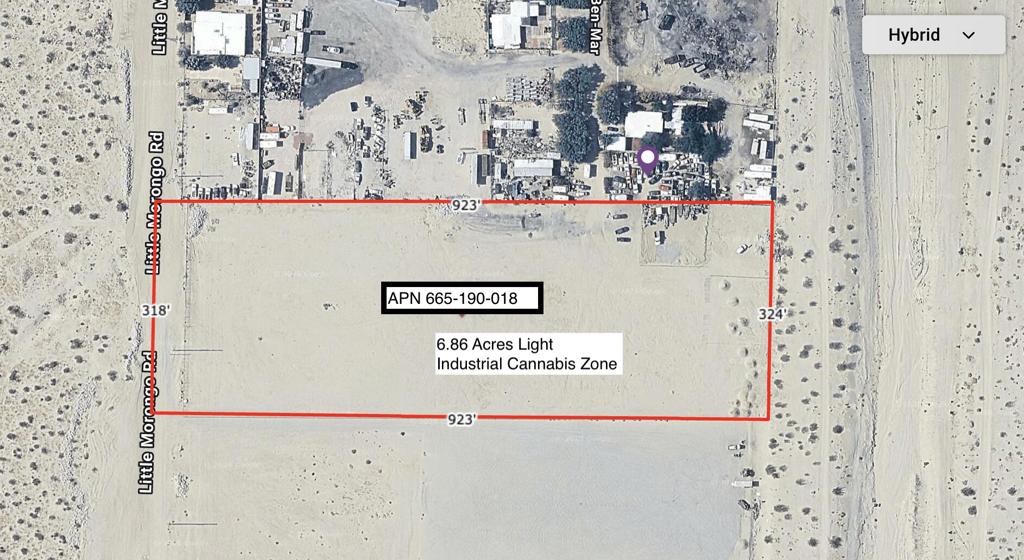 6.86 Acres Little Morongo