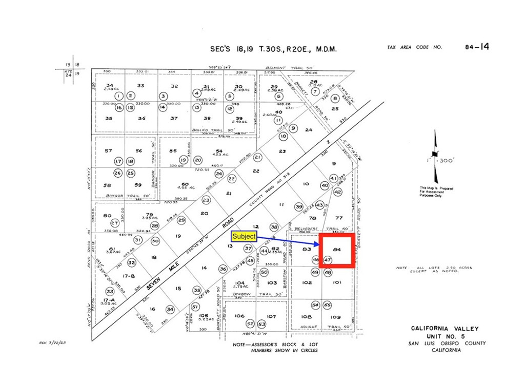 0 Barstow Rd & Benbow Trail