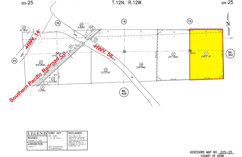 248 Ac. Rosewood Blvd. & 58 Freeway