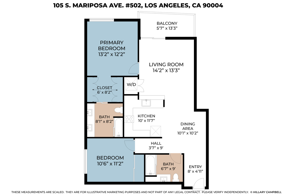 105 S Mariposa Avenue 502