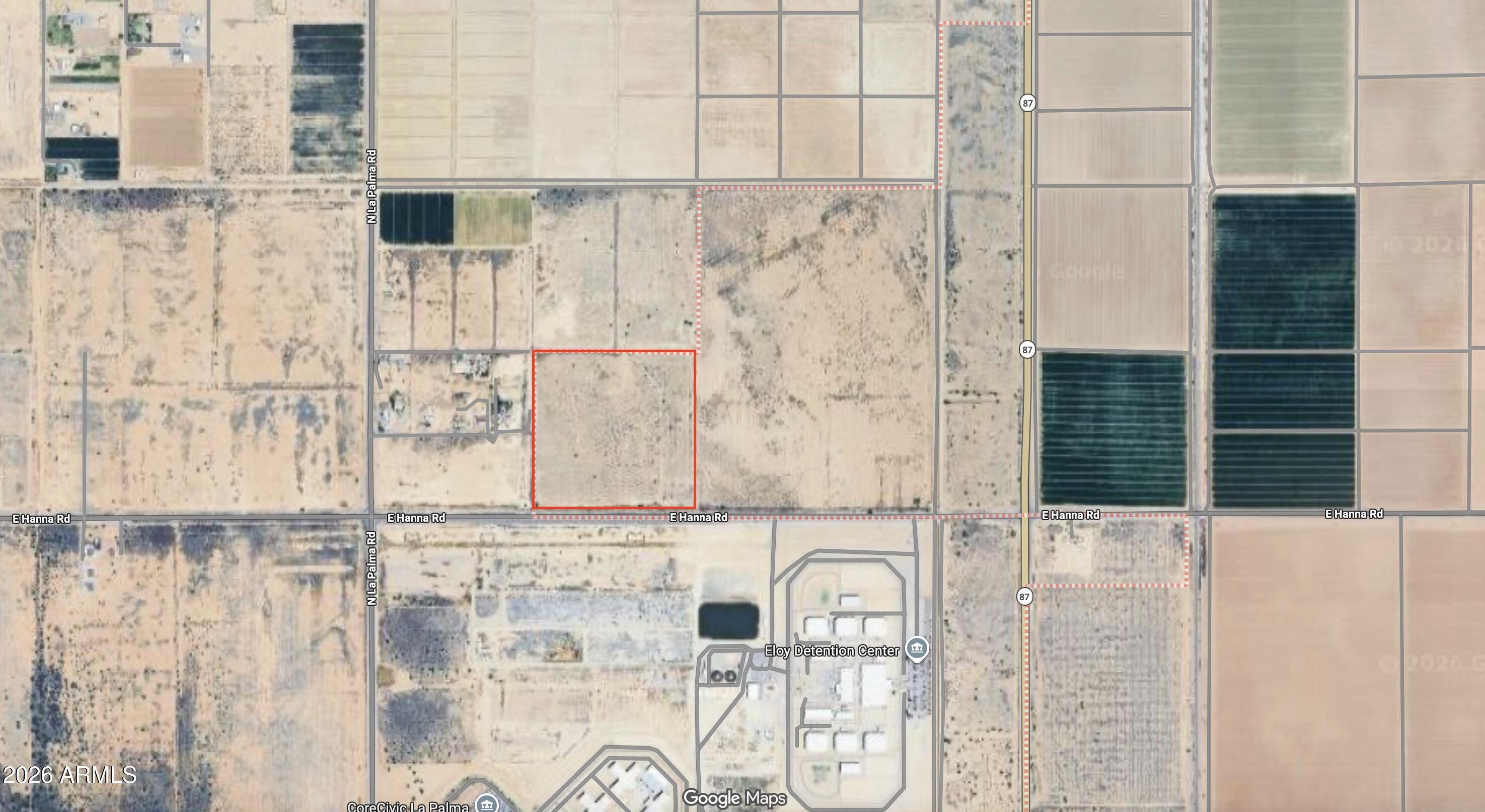 0 E Hanna Road '-', Coolidge, AZ 85128