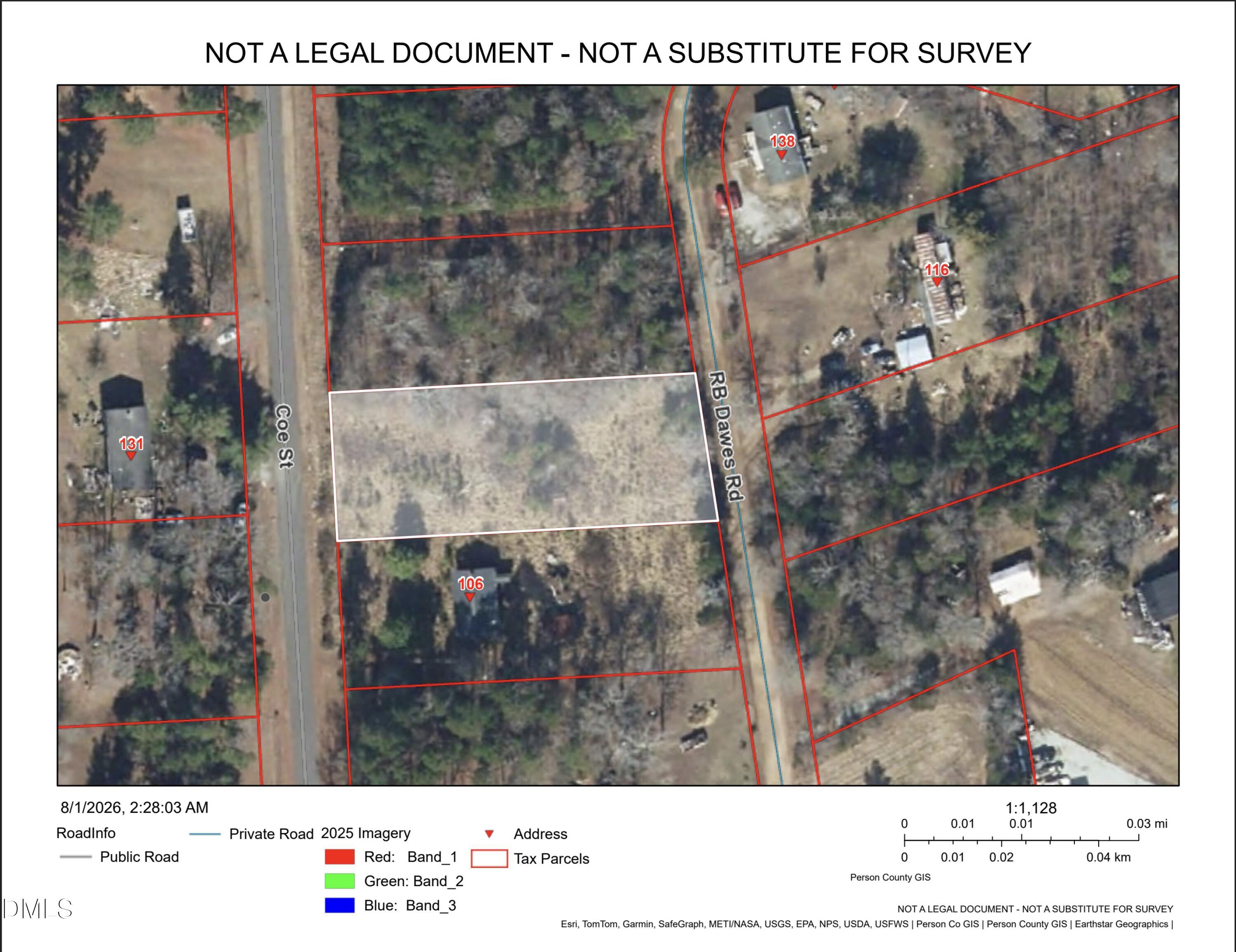 0 Coe Street, Timberlake, NC 27583