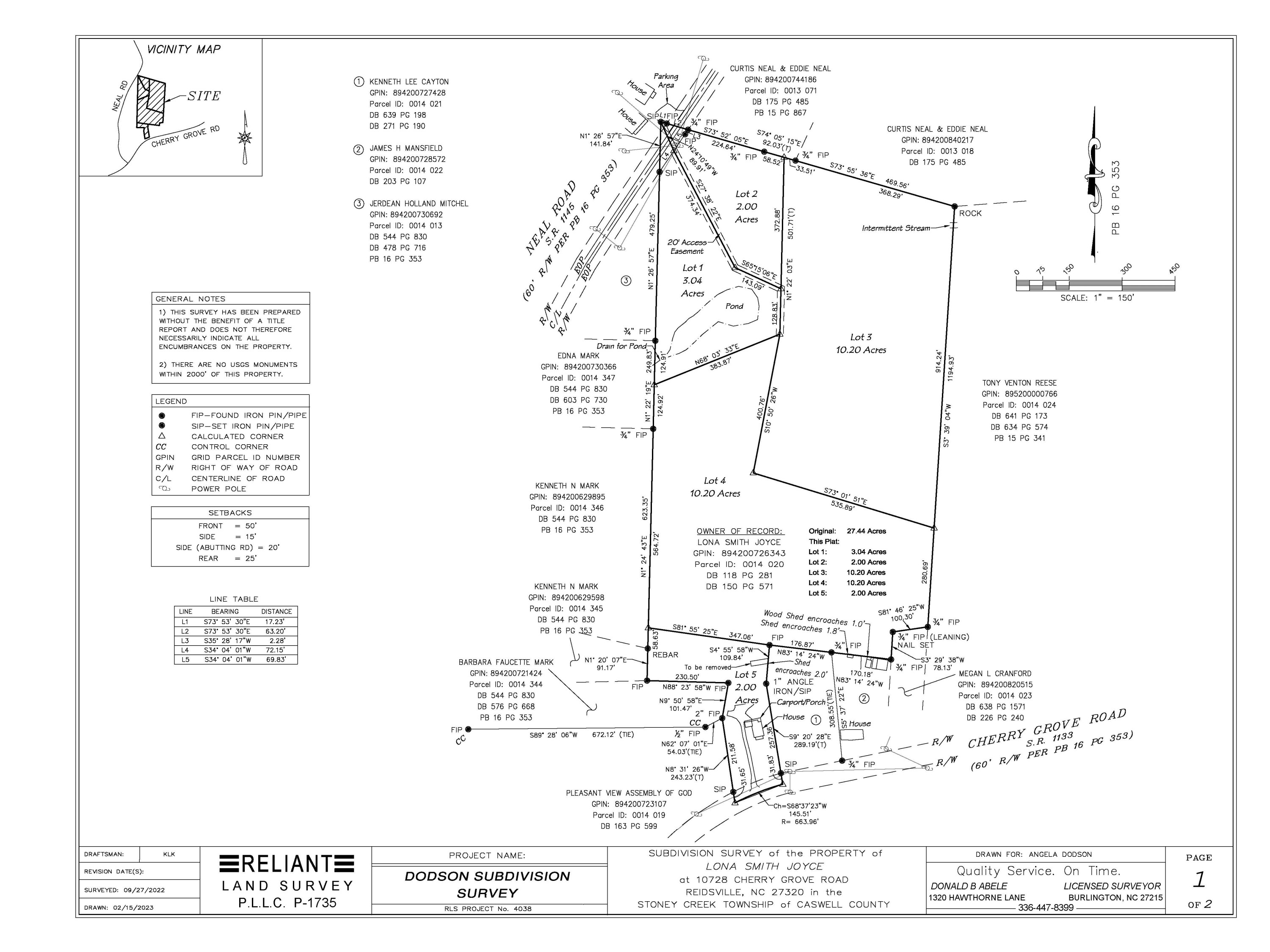000 Neal Road, Reidsville, NC 27320