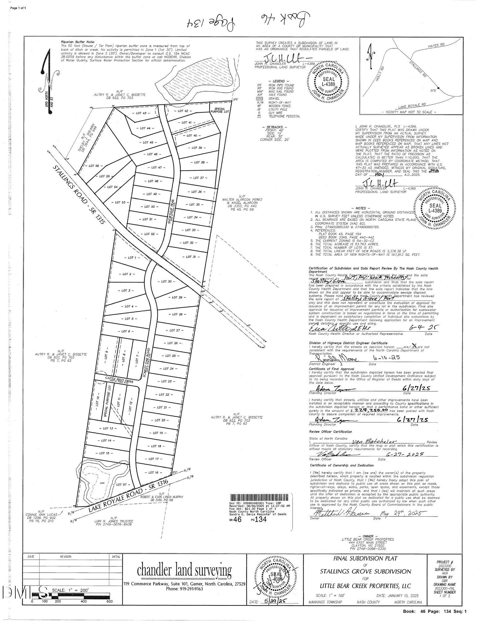 Lot 56 Stallings Road Road, Spring Hope, NC 27882