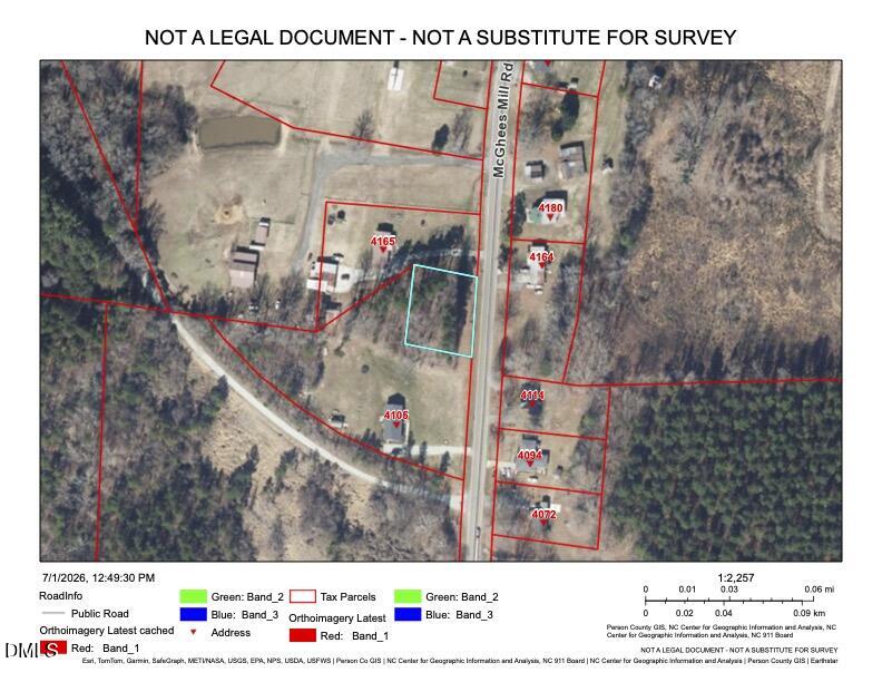 0 Mcghees Mill Road, Semora, NC 27343