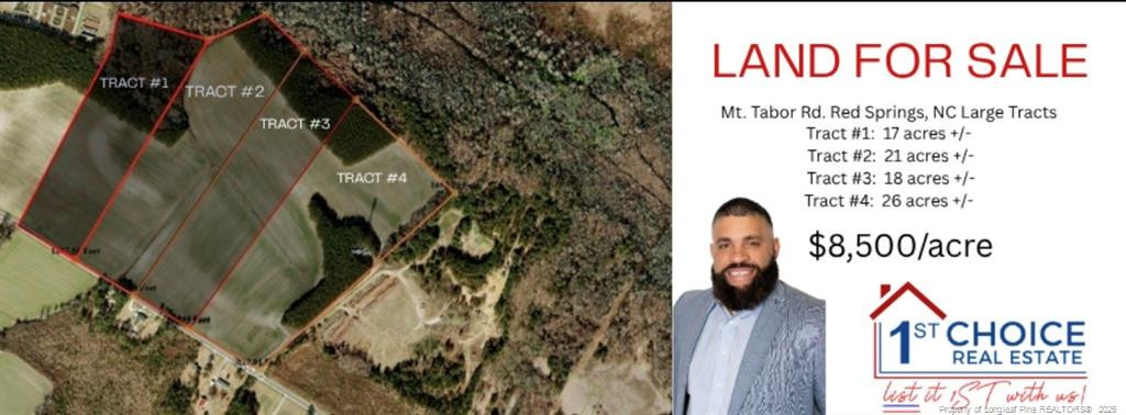 1063 MT TABOR RD Road, Red Springs, NC 28377