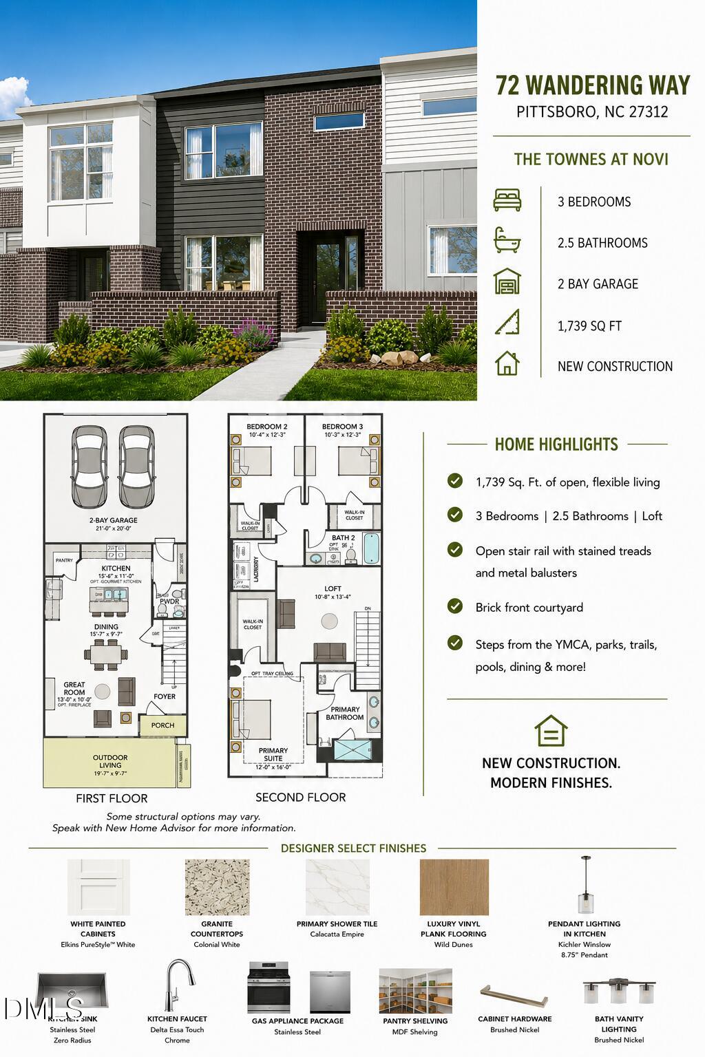 72 Wandering Way, Pittsboro, NC 27312